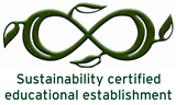 Sustainability certified educational establishment.