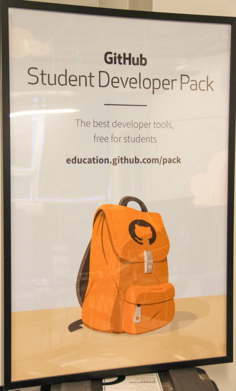 GitHub Student Developer Pack.